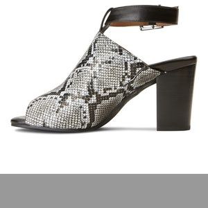 Vionic Kaia stacked heel.